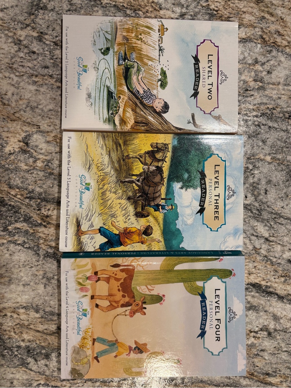 The Good and the Beautiful Language Arts & Literature Reader Set – Levels 2, 3 &